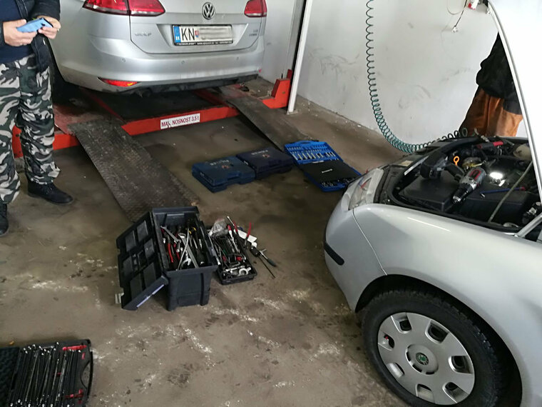Demontáž žhaviča Komárno