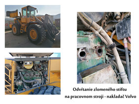 odvrtanie zlomeneho stiftu Volvo