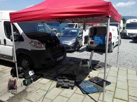 Oprava žhavičov “v mobilnej dielni“
